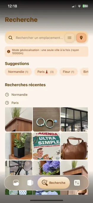 PhotoVox voice recording screen